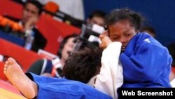 Judoca cubana.