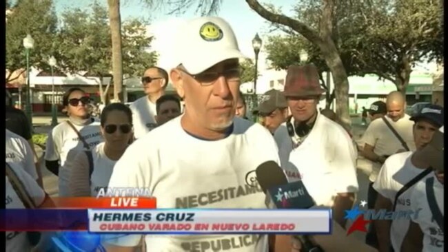 En directo desde México: situación de cubanos varados en frontera con EEUU