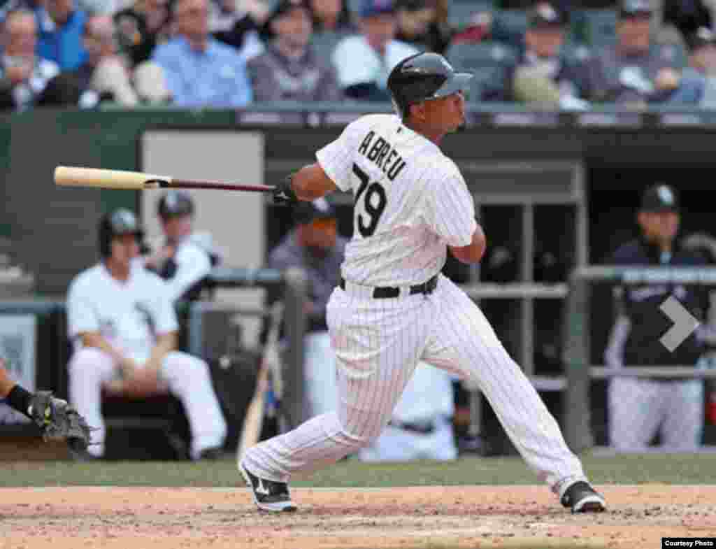 José "Pito" Abreu disparó su jonrón número 21 frente a los Mellizos de Mnnesotta