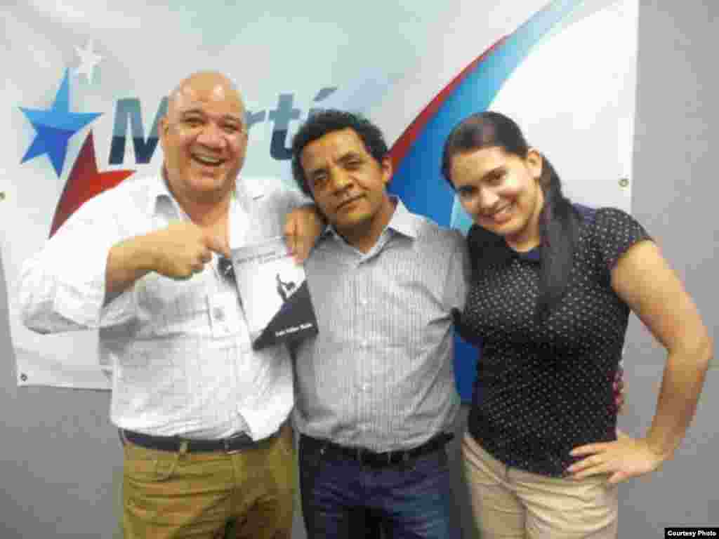 Con Luis Felipe Rojas, autor del blog Cruzar las alambradas