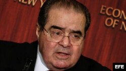 El juez de la Corte Suprema de EEUU, Antonin Scalia.