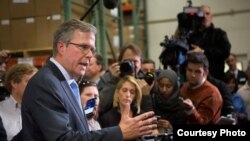 Jeb Bush encabeza a los aspirantes republicanos a la presidencia con 16,3 % de apoyo