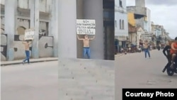 Cartel en La Habana