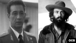 El general Arnaldo Ochoa y el comandante Camilo Cienfuegos.