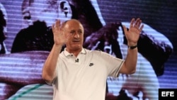 El director técnico de la selección brasileña de fútbol, Luiz Felipe Scolari.