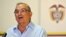 El jefe de los negociadores del Gobierno colombiano, Humberto de la Calle