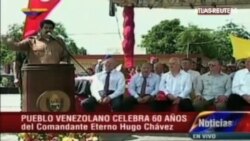 Venezuela celebra el 60 cumpleaños de Hugo Chávez