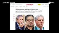 Info Martí | Iván Duque dijo que replantearía relaciones con Cuba si Iván Márquez está en la isla