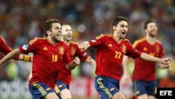 La Roja festeja el triunfo