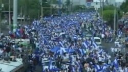 Miles de nicaragüenses marchan para pedir salida del gobierno de Daniel Ortega