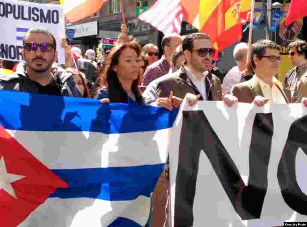 Iliana Hernández, invitada a manifestación contra Podemos en Madrid