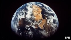 Planeta Tierra desde el espacio