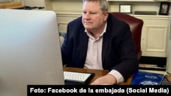 Mike Hammer, jefe de la misión de la embajada de Estados Unidos en Cuba.