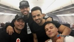 Celebridades boricuas llegan a su isla cargados de ayuda para damnificados por María