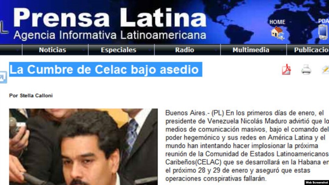 Prensa Latina ataca a CADAL por su apoyo a opositores cubanos