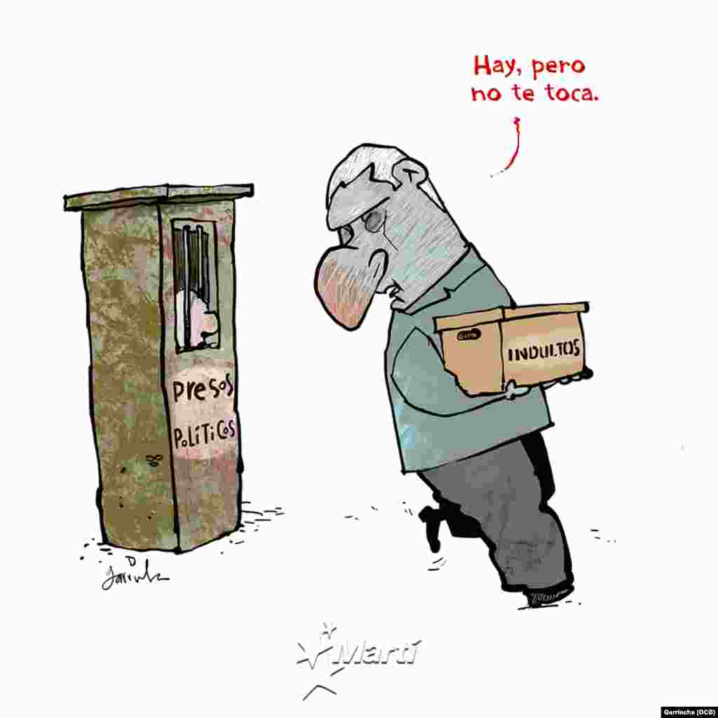 La política de ignorar a presos políticos.