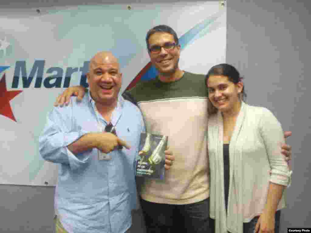 Con Denis Fortún 