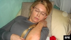 Yulia Timoshenko en la cárcel ucraniana