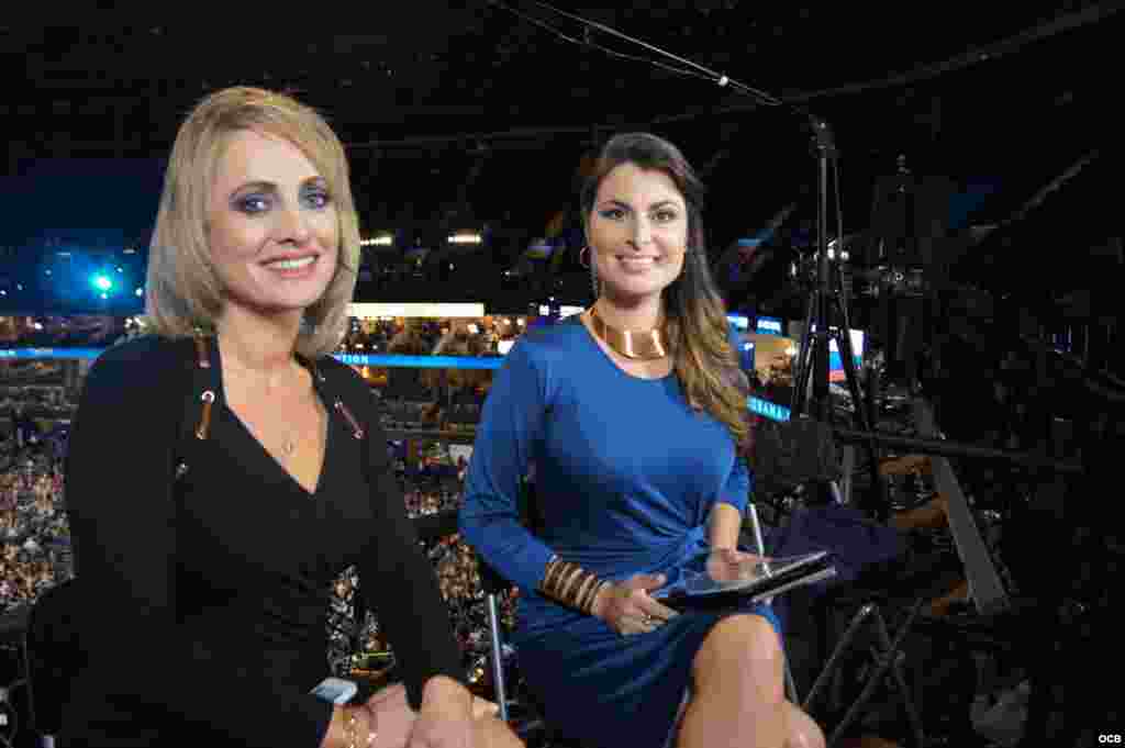 Karen Caballero y Vanessa Ruiz