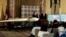 (Izq. a der.) Mark Wallace, director ejecutivo de UANI; el congresista republicano Carlos Giménez, y el exgobernador de la Florida Jeb Bush, en una conferencia en el hotel Biltmore de Coral Gables. 