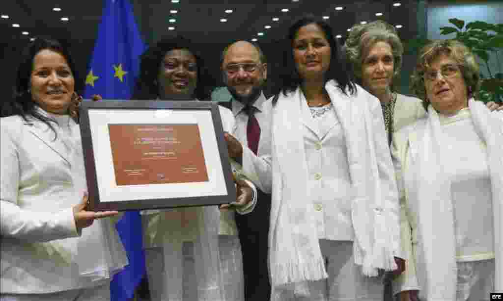 Damas de Blanco en Bruselas