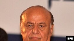 Imagen de archivo del presidente yemení, Abdo Rabo Mansur Hadi