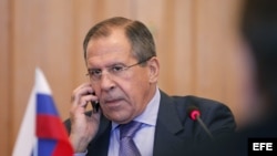 El ministro de Exteriores ruso, Serguéi Lavrov.