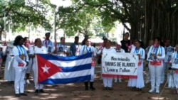 Detenidas Damas de Blanco cuando se dirigían al aeropuerto