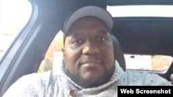 Dixsan Hernández, cubano que se enfrentó a partidarios del régimen de La Habana en Australia el 26 de julio de 2026. Foto: Captura de pantalla. 