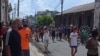 Protestas del 11 de julio en Cienfuegos. (Captura de video/La Cola de la Libertad).
