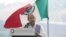 El presidente mexicano, Felipe Calderón, en Xalapa, estado de Veracruz (México), a escasos días de dejar la presidencia. 