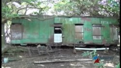 Familia cubana vive hace 25 años en vagón de tren