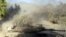 Maniobra de tanques israelíes cerca de la frontera de la Franja de Gaza.