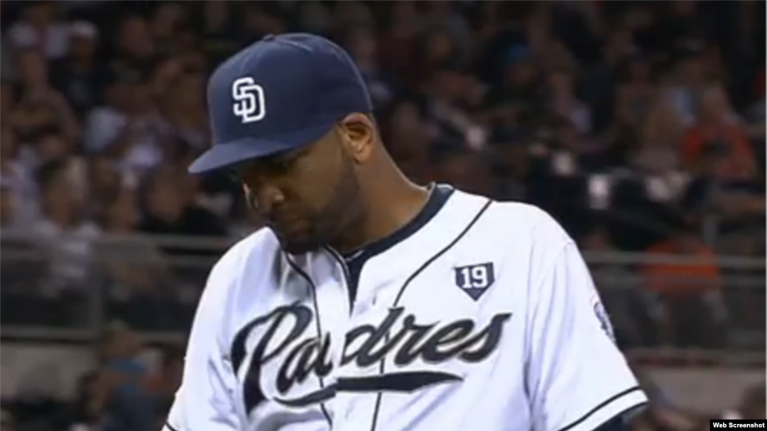 El lanzador cubano Odrisamer Despaigne.