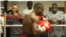 Rigondeaux durante una sesión de entrenamiento.