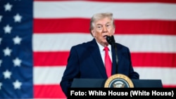 Presidente Donald Trump en Fort Bragg, Carolina del Norte