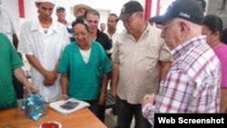 Machado Ventura en Valle de Caujerí