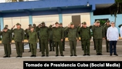 Los máximos representantes de la dictadura cubana.