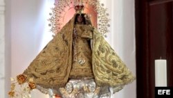 La primera representación gráfica conocida de la Caridad del Cobre data de 1766.