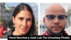Declaraciones de Yoani Sánchez y José Luis Tan a Amado Gil para Martí Noticias sobre la entrevista de René Orellana, de la FAO. 