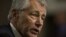 Fotografía de archivo de Chuck Hagel, nuevo Secretario de Defensa