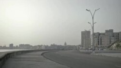 La Habana se torna sepia con el polvo del Sahara
