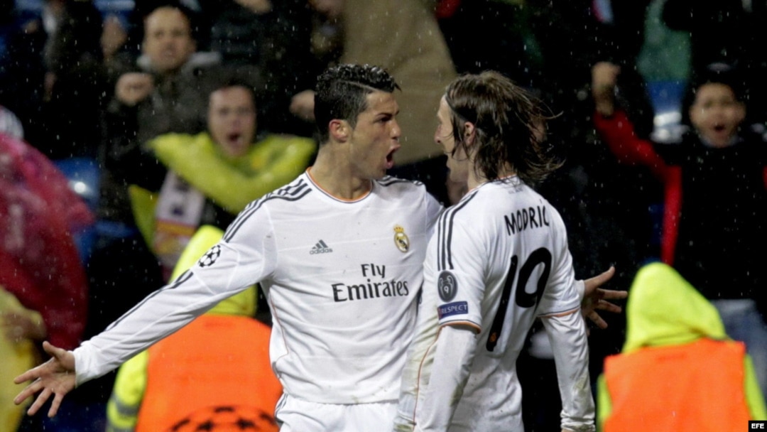Jugadores del Real Madrid.