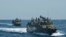 Botes de la armada de EEUU. 