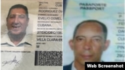 Evelio Osmel Rodríguez (izq) y Darsi Ferret (Der)