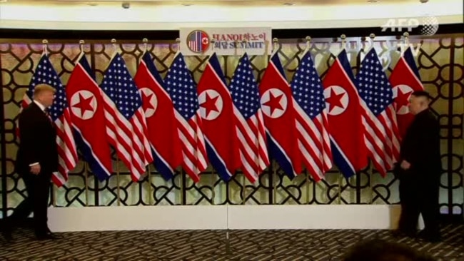 Comienza la segunda cumbre entre Trump y Kim en Hanoi