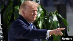 El presidente de EEUU, Donald Trump. (REUTERS/Nathan Howard)