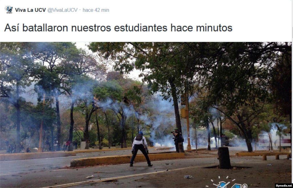 protestas venezuela redes sociales