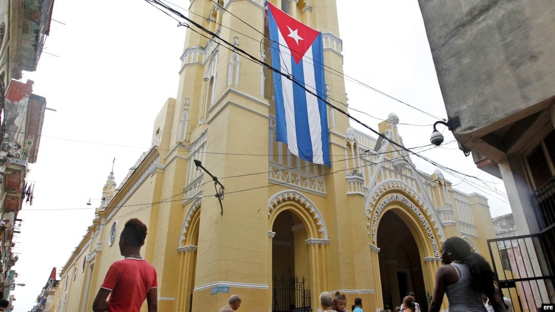 Procesión de la Virgen de la Caridad del Cobre, patrona de Cuba.