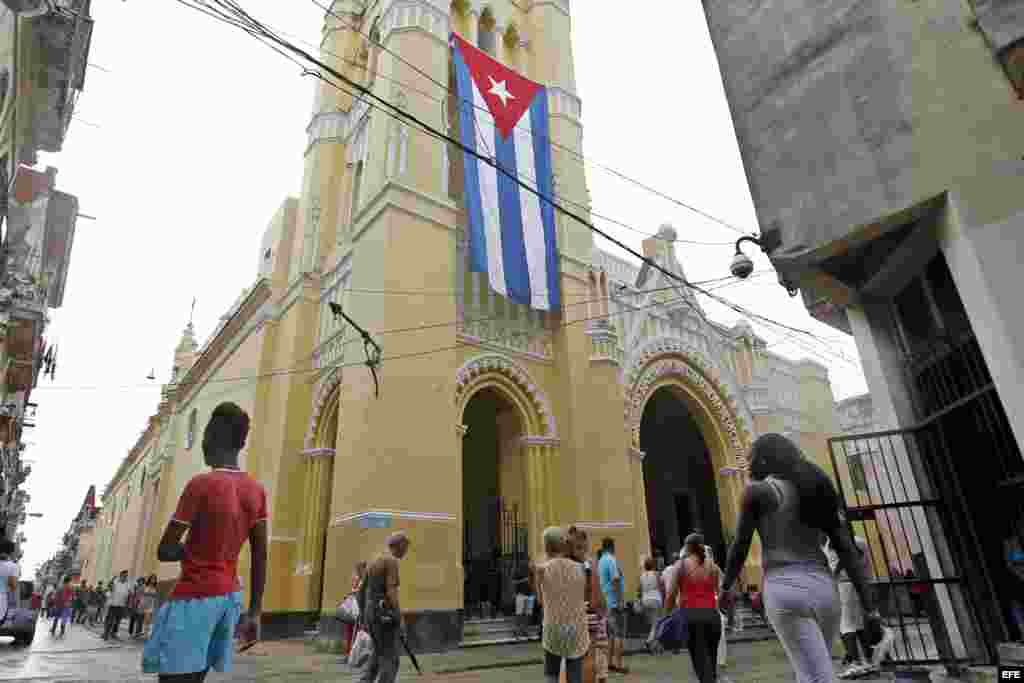 Procesión de la Virgen de la Caridad del Cobre, patrona de Cuba